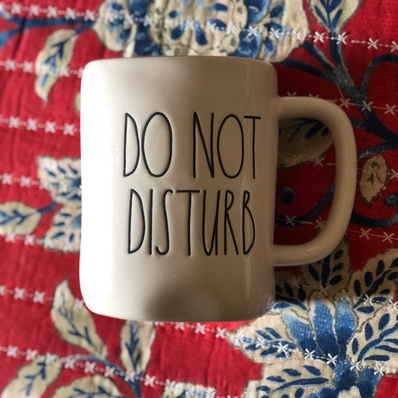 Rae Dunn Do Not Disturb Coffee Mug! - Picture 1 of 1